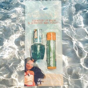 NWT MOANA LIP BALM & TEAL NAIL POLISH COMBO| BUNDLE & SAVE MORE| SPRING 2026